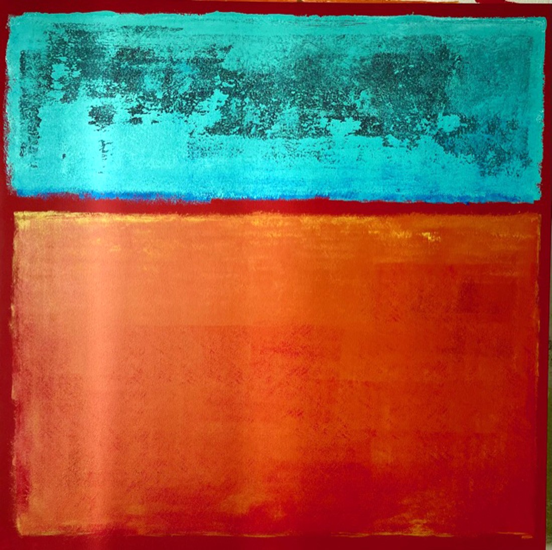 Abstract inspired by Rothko