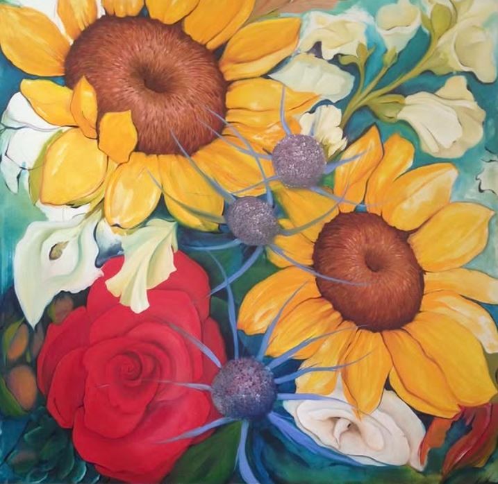 Bouquet from a friend